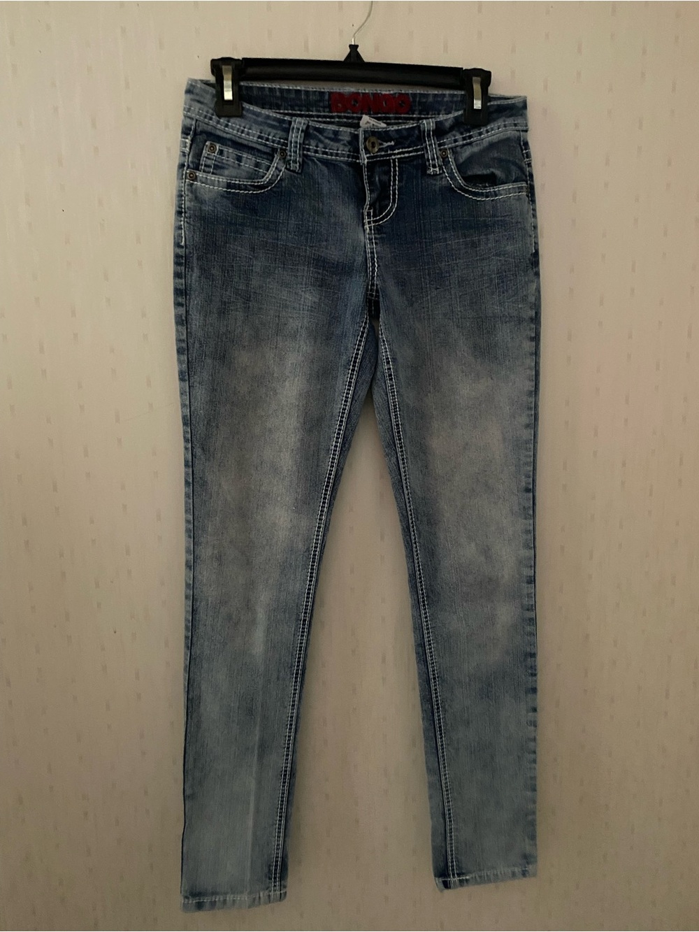 BONGO Light Blue Washed Skinny Jeans